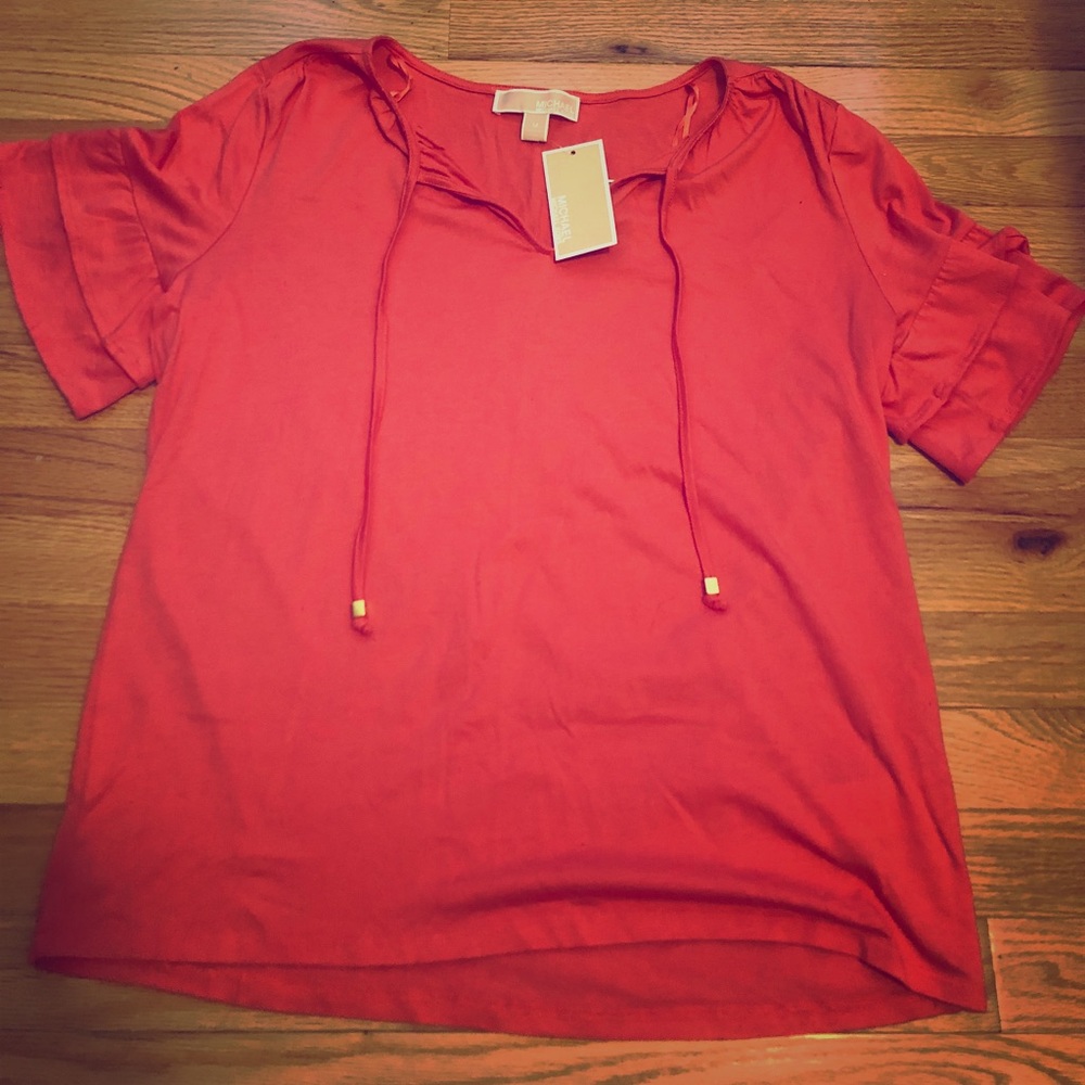 ***BRAND NEW*** MICHAEL KORS CORAL PEACH TOP